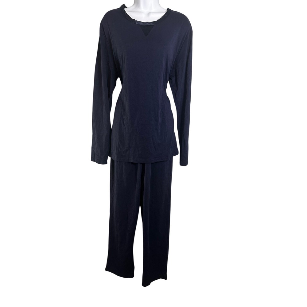 Temperley London British Airways First Class Pajama Set Navy Blue‎ Cotton Mens M